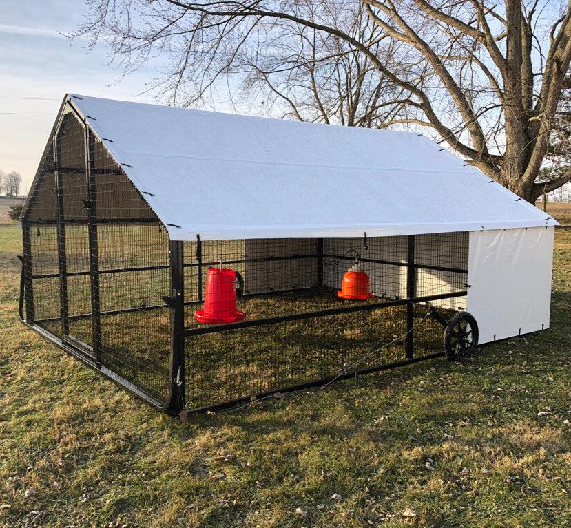 Porta-Coop 10 x 12 Moveable Coop (60 chickens)