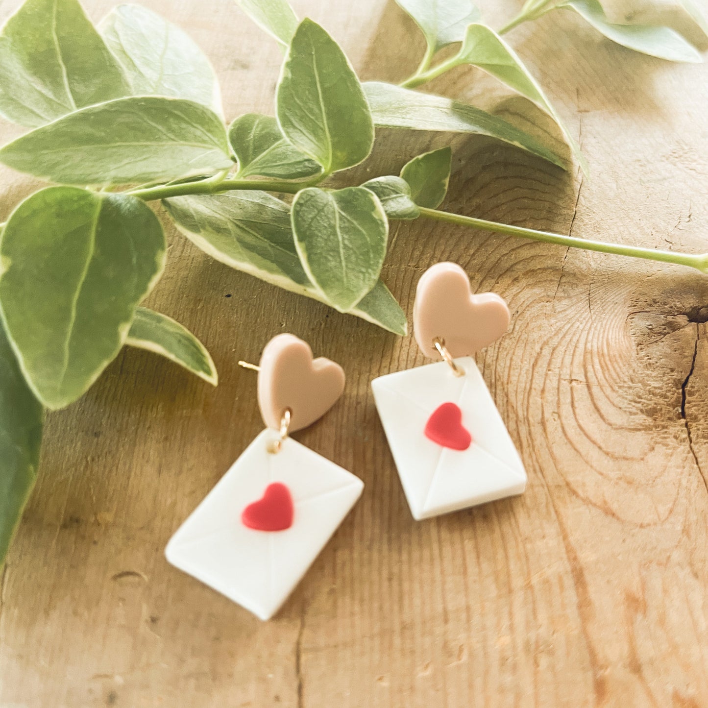 Adorable Love Letter Earrings