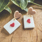 Adorable Love Letter Earrings