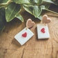 Adorable Love Letter Earrings