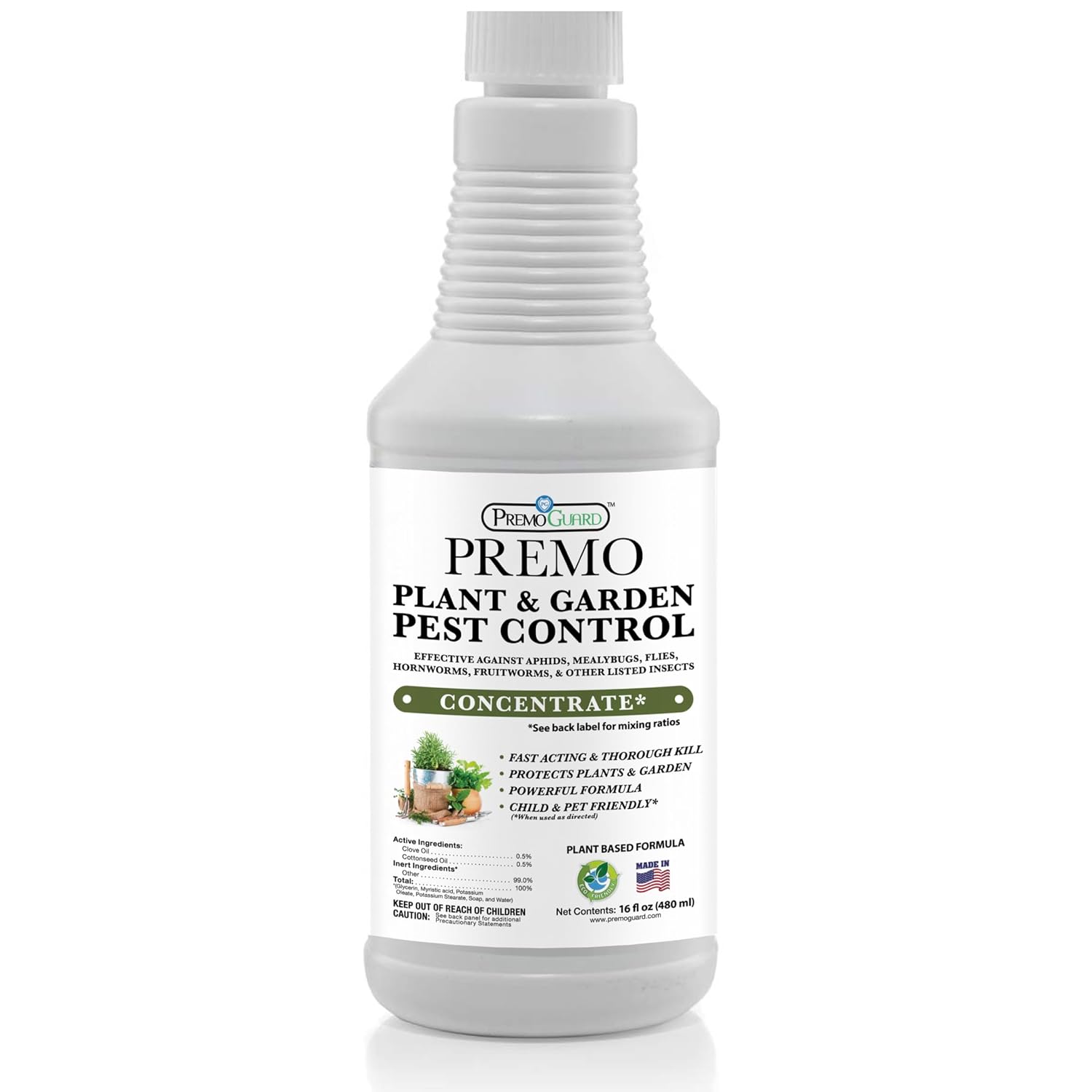 Premo Plant & Garden Pest Control Concentrate.