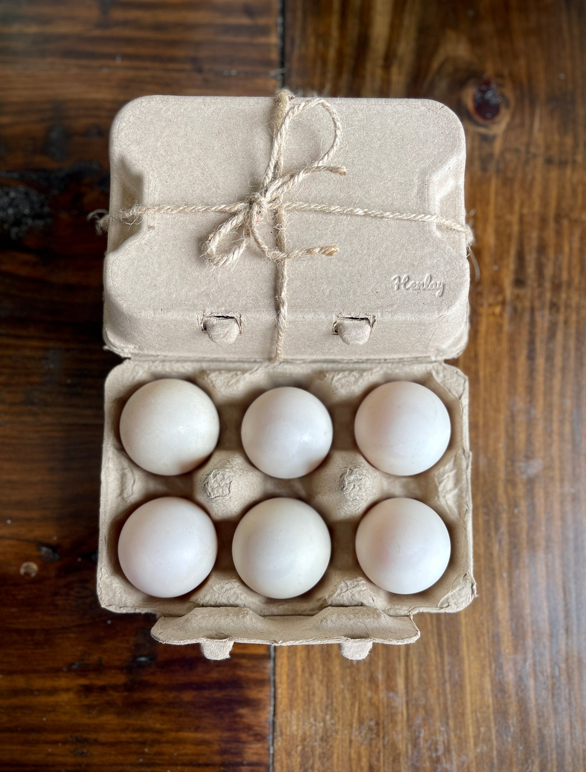 Black Paper Pulp Chicken Egg Cartons (6 eggs)