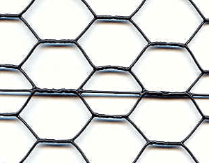 1" PVC-Coated Hexagonal Wire, 150', 20 gauge 48"h x 150'