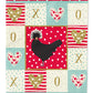 Polish Chicken Love Flag, Garden Size