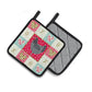 Jersey Giant Chicken Love Pair of Pot Holders