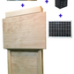 Extra Large Automatic Chicken Door + Solar Bundle