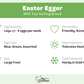 Pullet: Easter Egger, Shipping Week of