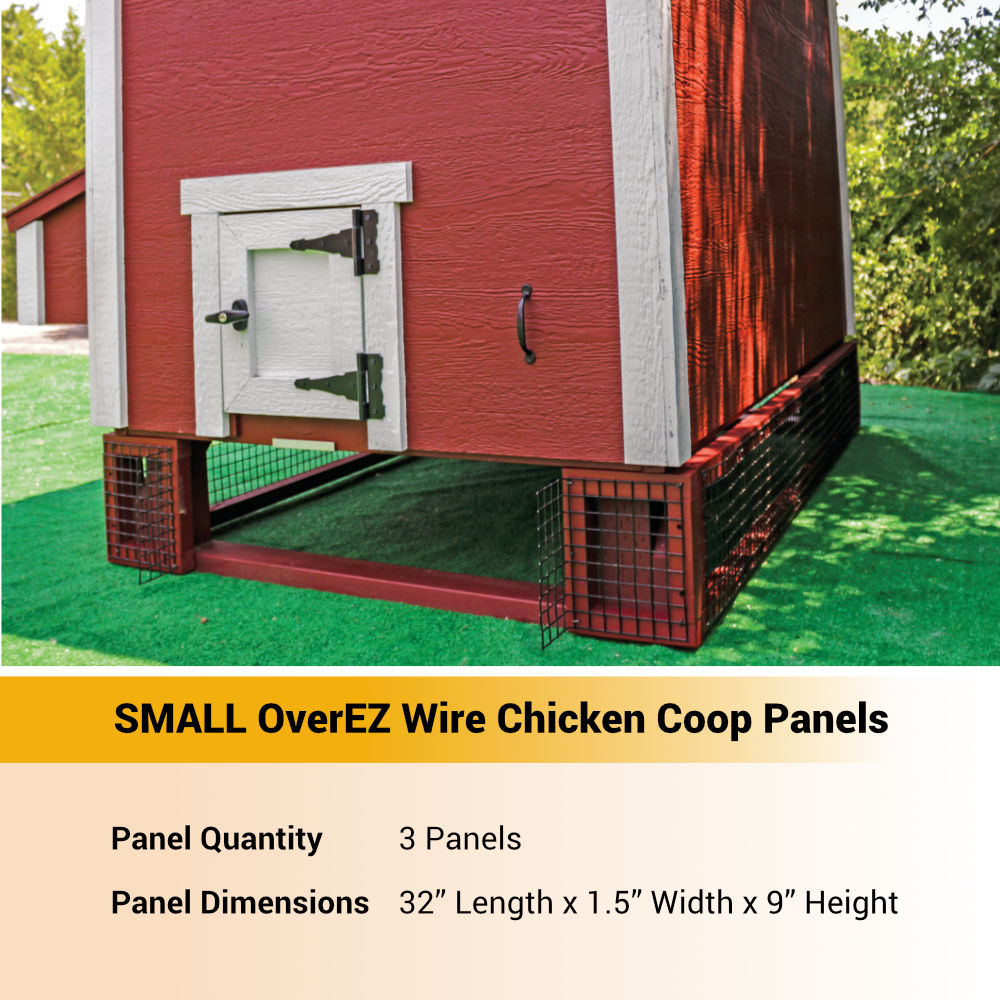 Wire Coop Panels for Small OverEZ Chicken Coop