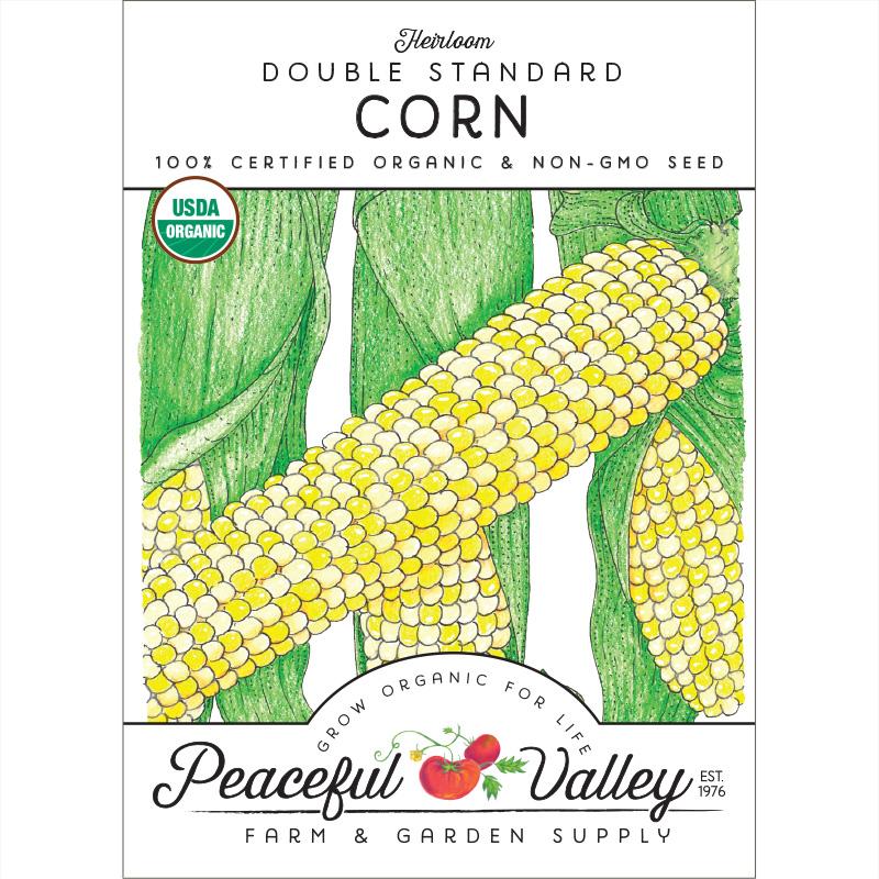 Double Standard Corn Seeds (Organic)