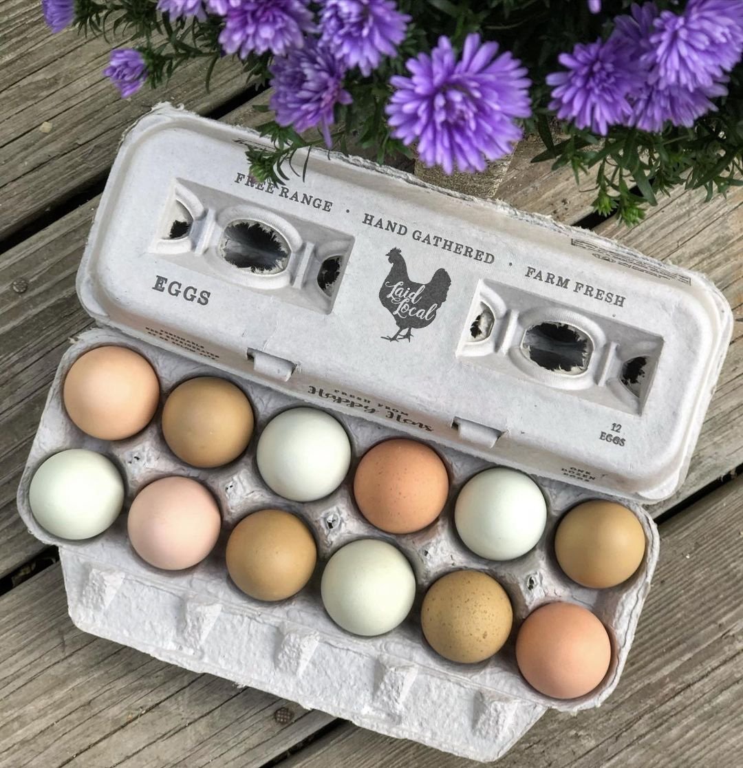 Rustic Farm, Egg Carton Stamp