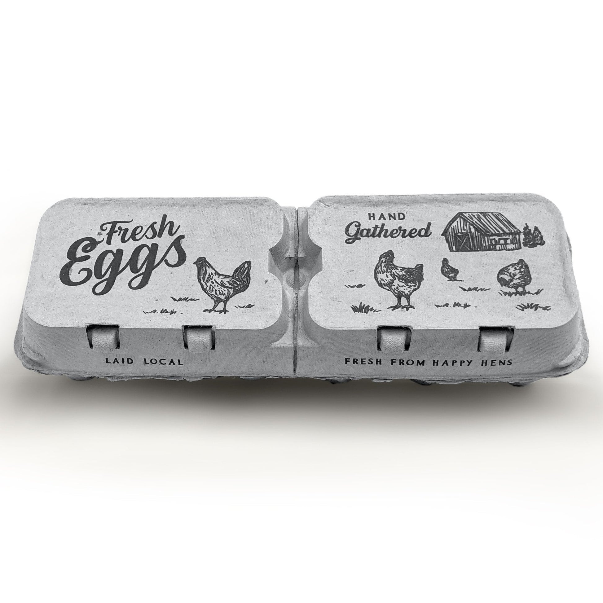 FVIEXE 40PCS Egg Cartons Cheap Bulk, 6 Count Egg Cartons for Half Dozen  Chicken Eggs (6