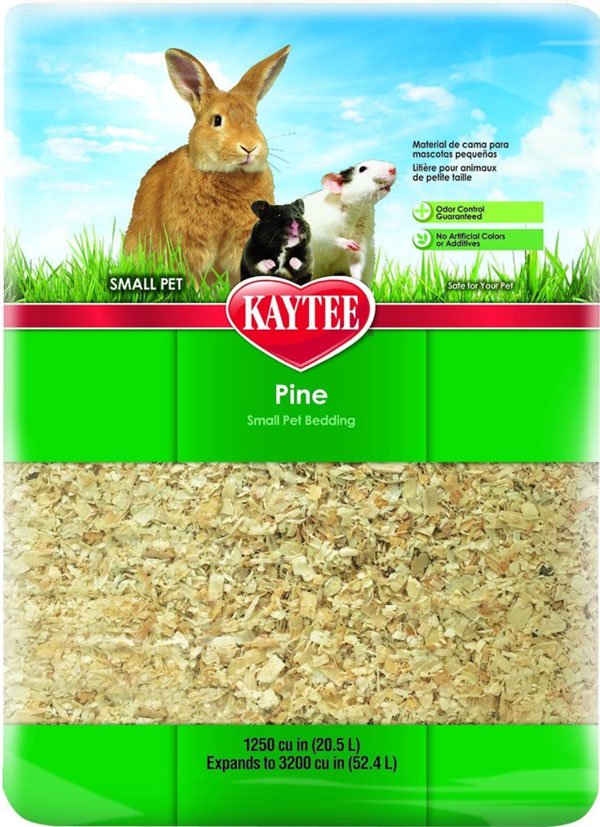 Pine shavings for outlet rabbits