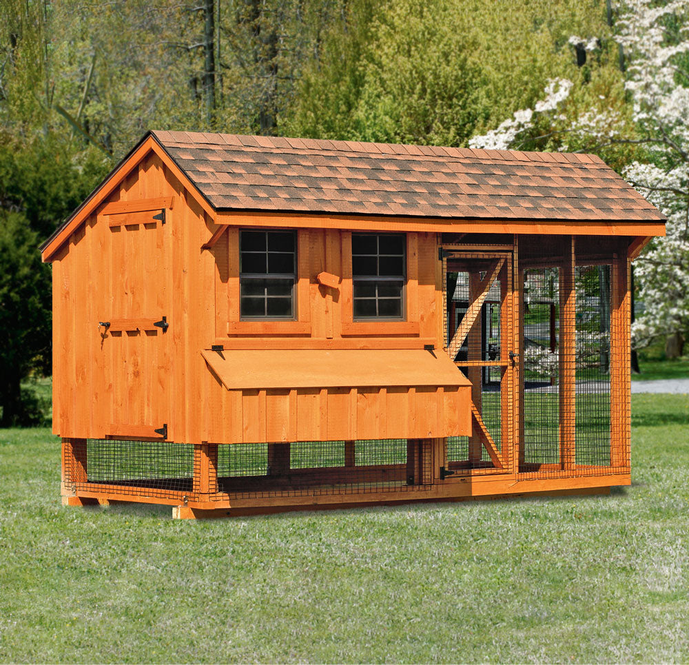 AllInOne 6x12 Chicken Coop Plus Run (up to 20 chickens) My Pet Chicken